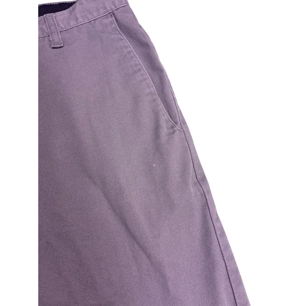 Volcom Y2K Skate Shorts Mens 34 Gray Baggy Skateboarding Streetwear Shorts